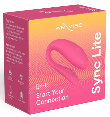 We-Vibe Sync Lite Pink - App-Controlled Flexible Intimate Device