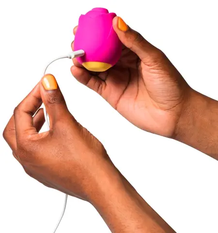 ROMP Rose Intimate Pulsator with Pleasure Air System, Waterproof, Pink