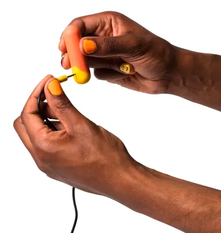 ROMP Riot Mini Vibrator Compact Rechargeable Silicone 7cm Yellow