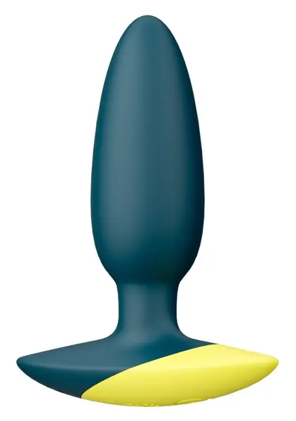 ROMP Bass Silicone Vibrating Anal Plug, 10 Modes, Rechargeable, Black