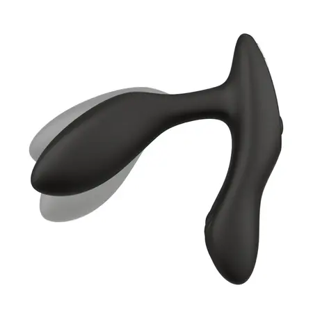 We-Vibe Vector+ Intimate Wellness Device Charcoal Black App-Controlled