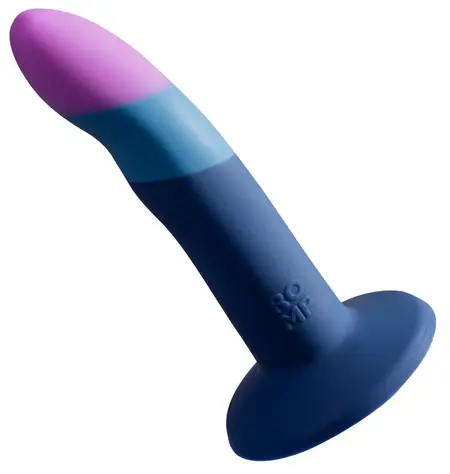 ROMP Piccolo Pegging Kit - Silicone Intimate Device with Harness, 14cm