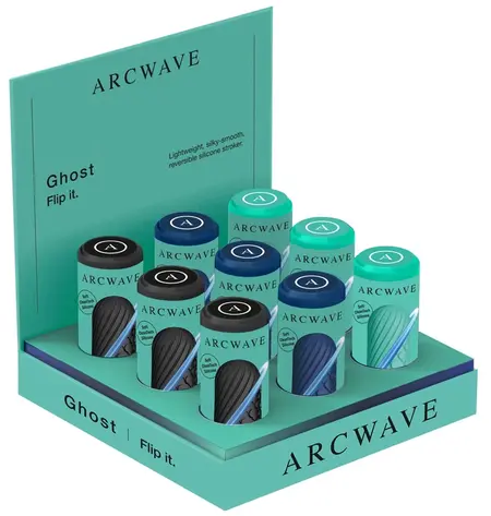 Arcwave Ghost Display Set - CleanTech Silicone, Trio Color Edition, 9 pcs