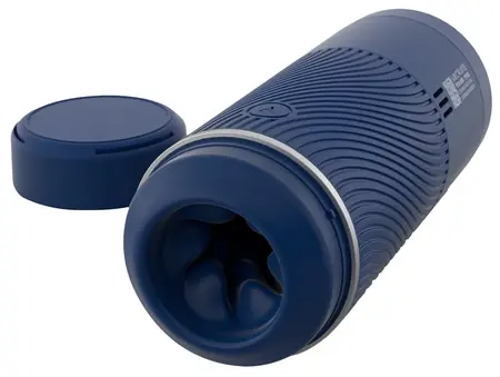 Arcwave Pow Blue Intimate Device with Suction Control, 18 cm, Silicone