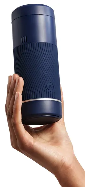 Arcwave Pow Blue Intimate Device with Suction Control, 18 cm, Silicone