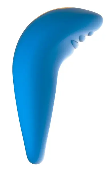 ROMP Juke Flexible Silicone Intimate Ring 10 Modes USB Blue 7.3cm