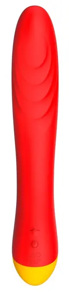 ROMP Hype Rechargeable Silicone Vibrator - 10 Modes, Waterproof, 21 cm