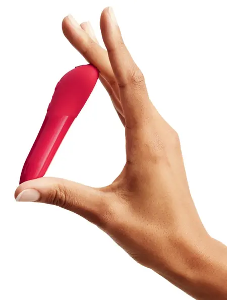 We-Vibe Tango X Cherry Red Compact Intimate Device, 8 Speeds