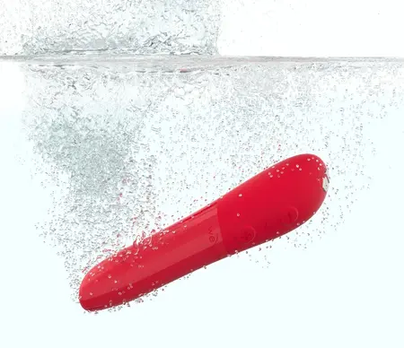 We-Vibe Tango X Cherry Red Compact Intimate Device, 8 Speeds