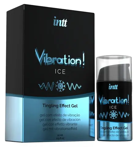 intt Vibration Ice Stimulating Gel 15 ml - Mint Effect, Unisex