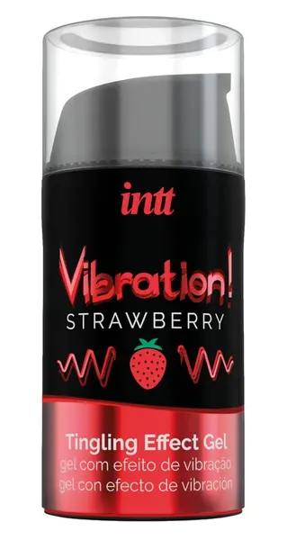 Intt Vibration Strawberry 15 ml Stimulation Gel with Fruity Aroma