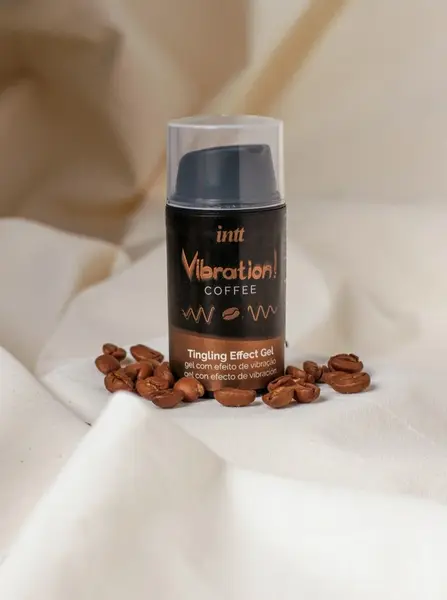 intt Vibration Coffee 15ml Stimulating Gel with Warming Effect