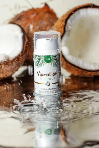 intt Vibration! Coconut Effect Gel 15ml - Vegan Warming Formula