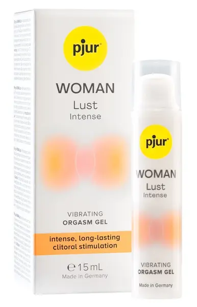 pjur Woman Lust Intense Gel 15ml - Water-Based Formula for Sensitive Skin