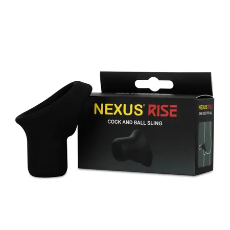 Nexus RISE Silicone Anatomical Support Ring Black 29mm/49mm