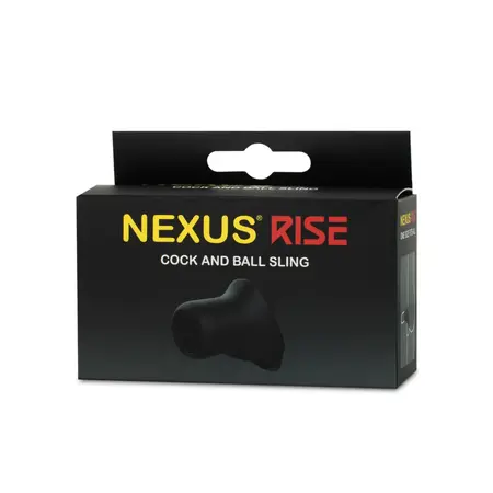 Nexus RISE Silicone Anatomical Support Ring Black 29mm/49mm