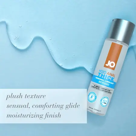 JO H2O Anal Thick Water-Based Lubricant 120ml - Extra Dense Formula