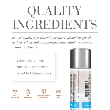 System JO H2O Anal Thick Water-Based Lubricant 60 ml - Extra Cushion Formula