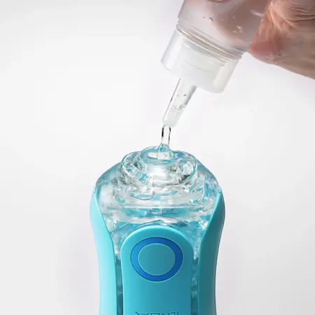 Tenga Flip Orb Intimate Stimulation Device Ocean Blue Innovative Design