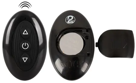Couples Choice RC Multi Function Silicone Intimate System Black 34.8cm