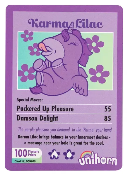 Unihorn Karma Lilac Intimate Massager Silicone, Dual Motor, Rechargeable