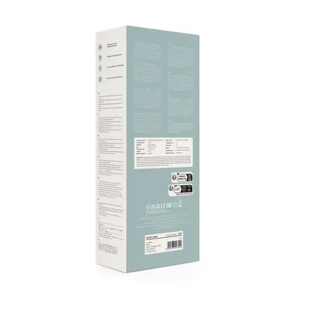 Svakom Chika App-Controlled Flexible Dual-Action Vibrator Turquoise Grey