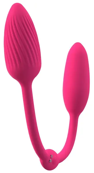 Sweet Smile RC Double Pleasure Silicone Intimate Duo Balls Remote 28cm