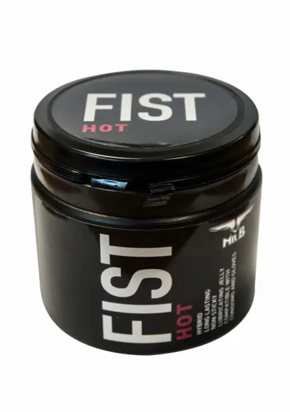Mister B Fist Hot Hybrid Lubricating Jelly 500 ml - Warming Formula