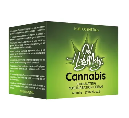 NUEI Oh Holy Mary Cannabis Intimate Cream 60ml - Vegan Lubricating Formula