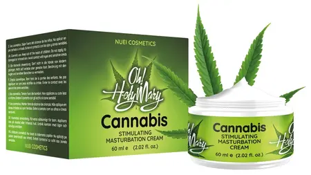 NUEI Oh Holy Mary Cannabis Intimate Cream 60ml - Vegan Lubricating Formula