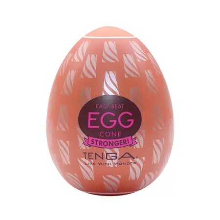 Tenga Egg Cone II Intimate Stimulation Device Brown 1 pc