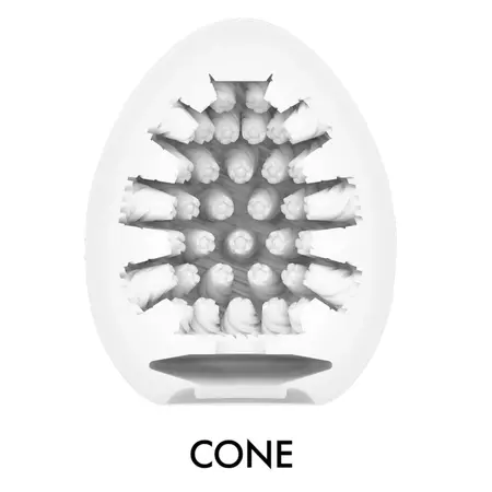Tenga Egg Cone II Intimate Stimulation Device Brown 1 pc