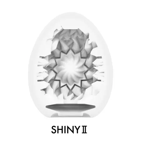 Tenga Egg Shiny II Single Piece - Innovative Flexible Intimate Device