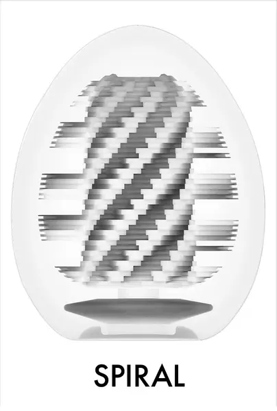 Egg Spiral Stronger комплект мастурбатори яйца, 6 бр.
