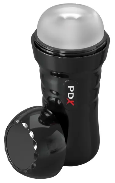 PDX Extreme Wet Stroker Super Slide Transparent Intimate Device 21.6cm