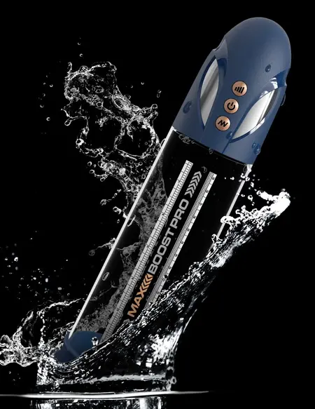 Pump Worx Max Pro Flow Blue Automatic Intimate Training System 28.6cm