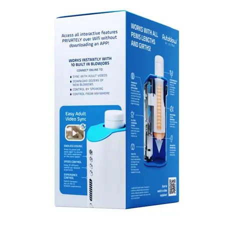 Autoblow AI Ultra Intimate Technology Machine - EU Plug, Smart Video Sync