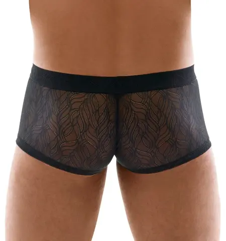 Svenjoyment Soft Stretch Lace Men's Pants S, Black, Elastic Waistband