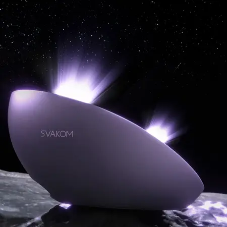 Svakom Pulse Galaxie Lilac - Air Pulse Device with Starlight Projector