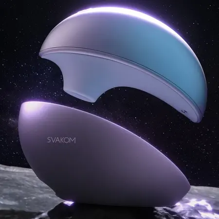 Svakom Pulse Galaxie Lilac - Air Pulse Device with Starlight Projector