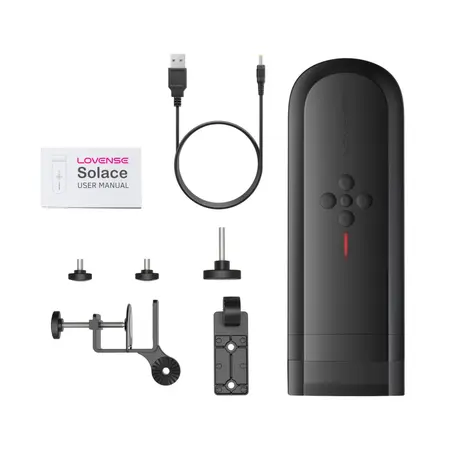 Lovense Solace App-Controlled Automatic Thrusting Device, 70mm Depth