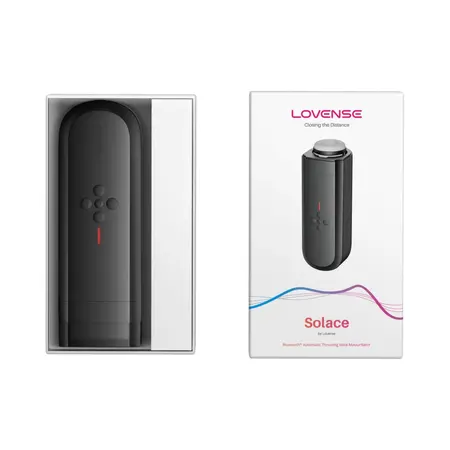 Lovense Solace App-Controlled Automatic Thrusting Device, 70mm Depth