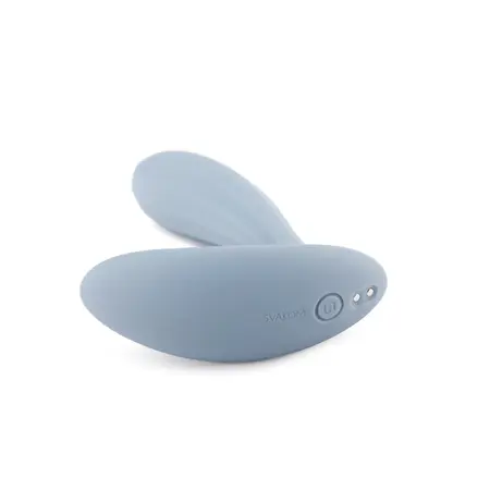 SVAKOM Erica Wearable Intimate Device Dusty Blue - Dual Motor, App Control
