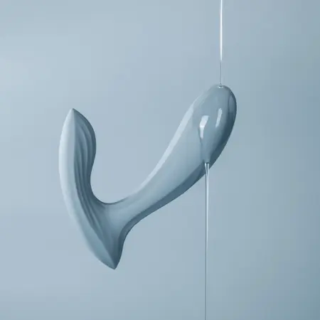 SVAKOM Erica Wearable Intimate Device Dusty Blue - Dual Motor, App Control