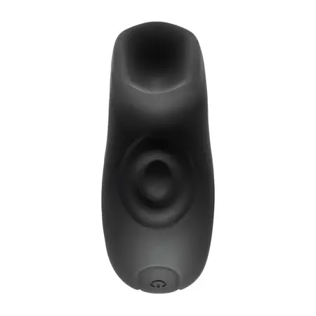 Playboy Ring My Bell Black - Dual Action Silicone Vibrator with Tapper
