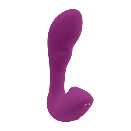 Playboy Arch G-Spot Vibrator Purple - Flexible Dual-Action, 10 Modes