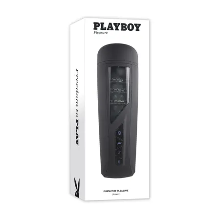 Playboy Pursuit of Pleasure Black - Advanced Vibrating Intimate Device