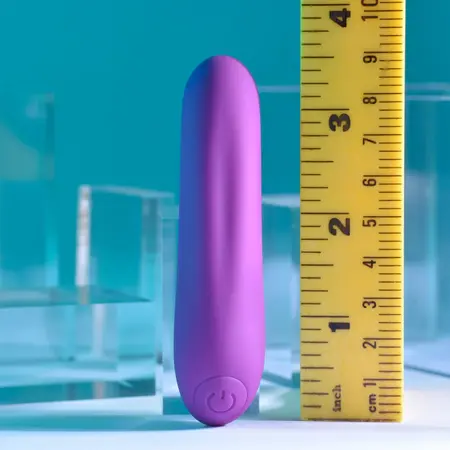 Playboy Pleasure Bullet Compact Vibrating Device Purple Rechargeable
