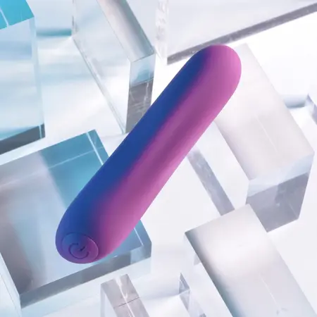Playboy Pleasure Bullet Compact Vibrating Device Purple Rechargeable
