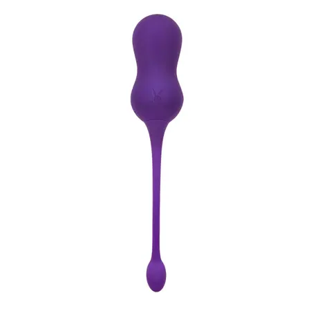 Playboy Pleasure Double Time Kegel Trainer Purple, Remote, Waterproof